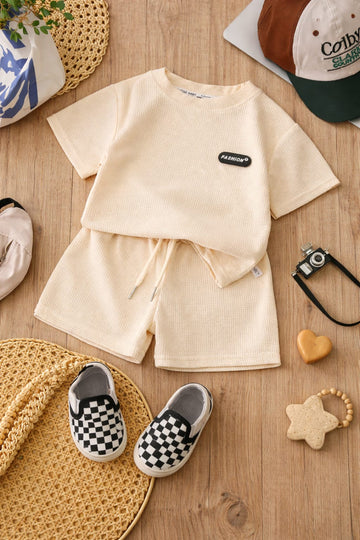 Baby Summer Outfit Set | Casual T-Shirt &amp; Shorts 2-Piece Set