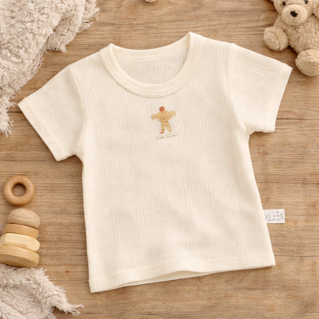 Baby Cotton Summer T-Shirt Set | Soft Printed Baby Tops (Pack of 2)