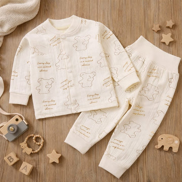 Baby Cotton Summer Clothing Set | Soft Printed 2-Piece Baby Outfit