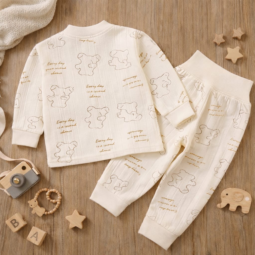 Baby Cotton Summer Clothing Set | Soft Printed 2-Piece Baby Outfit
