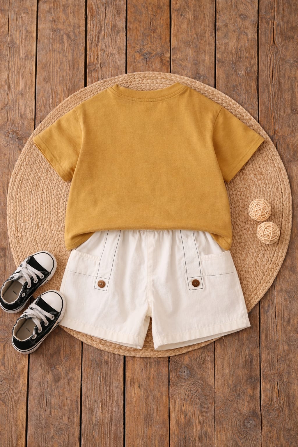 Boys Printed T-Shirt &amp; Shorts Set | Stylish Summer Co-Ord Outfit for Kids