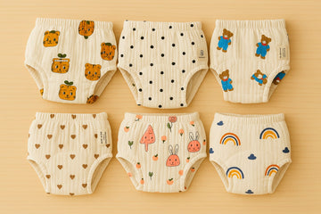 Reusable Muslin Diaper | Soft Muslin Baby Diaper | Breathable Washable Diaper for Newborn & Infant (pack of 6)